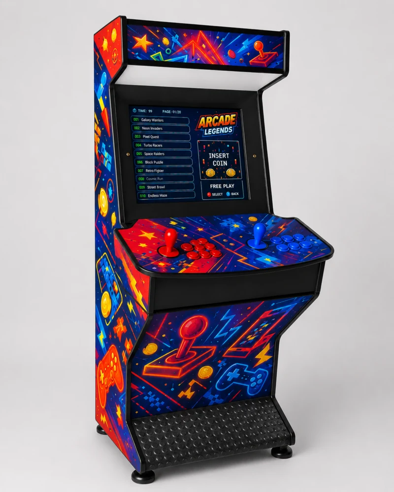 Fliperama arcade de fabricação própria